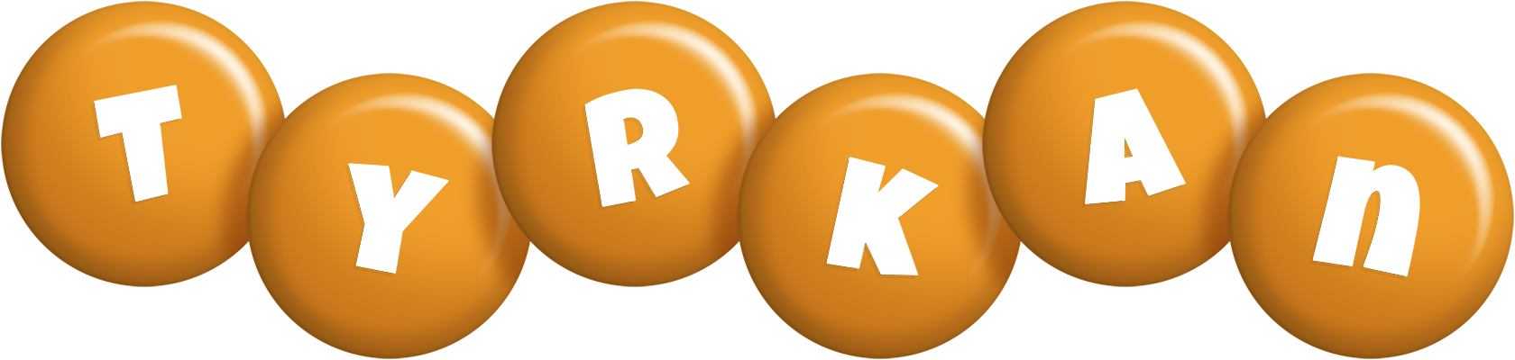 Tyrkan candy-orange logo