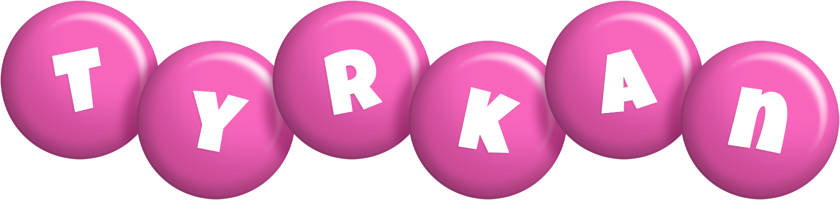 Tyrkan candy-pink logo