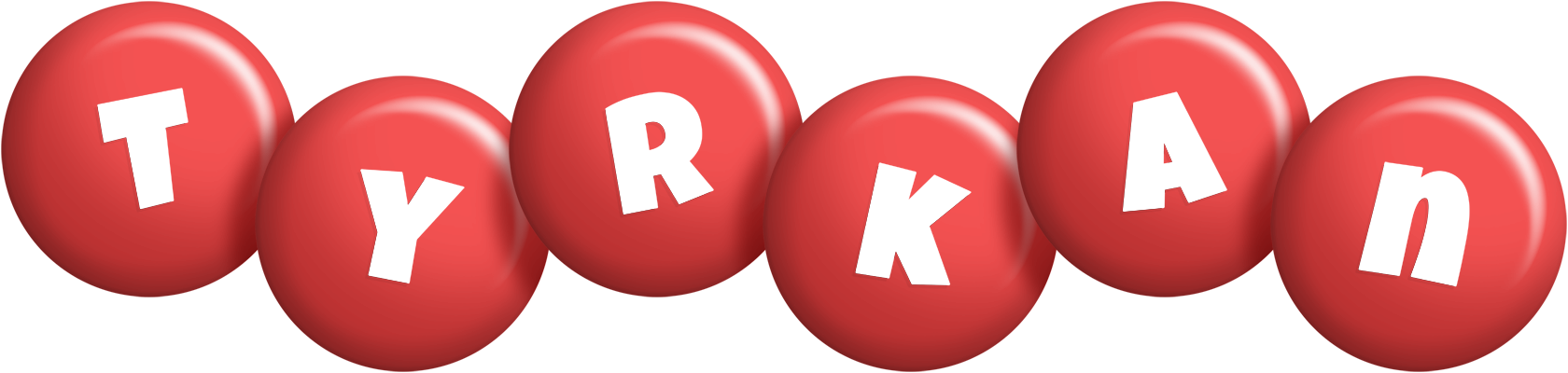 Tyrkan candy-red logo