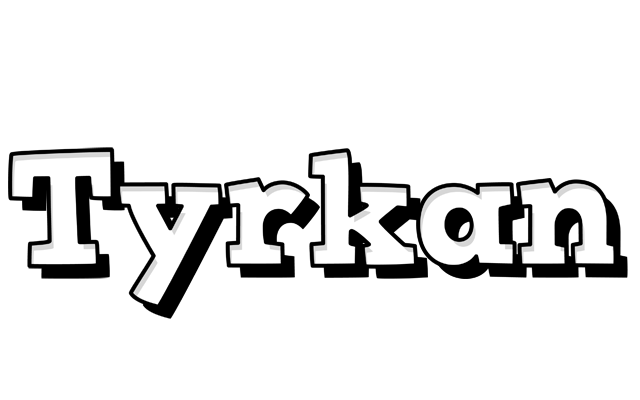 Tyrkan snowing logo