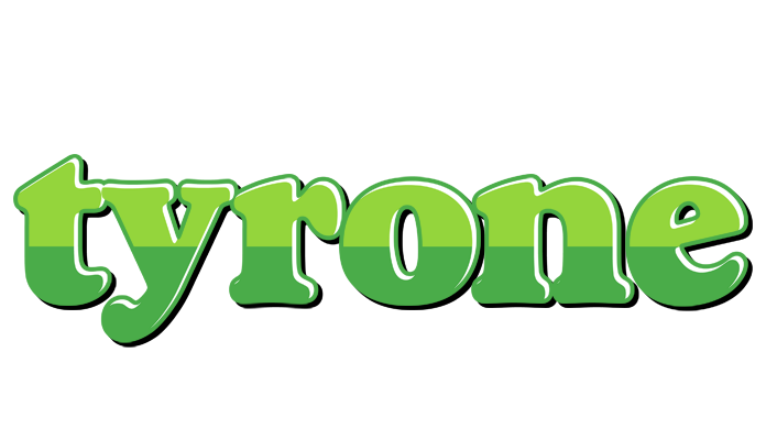 Tyrone apple logo