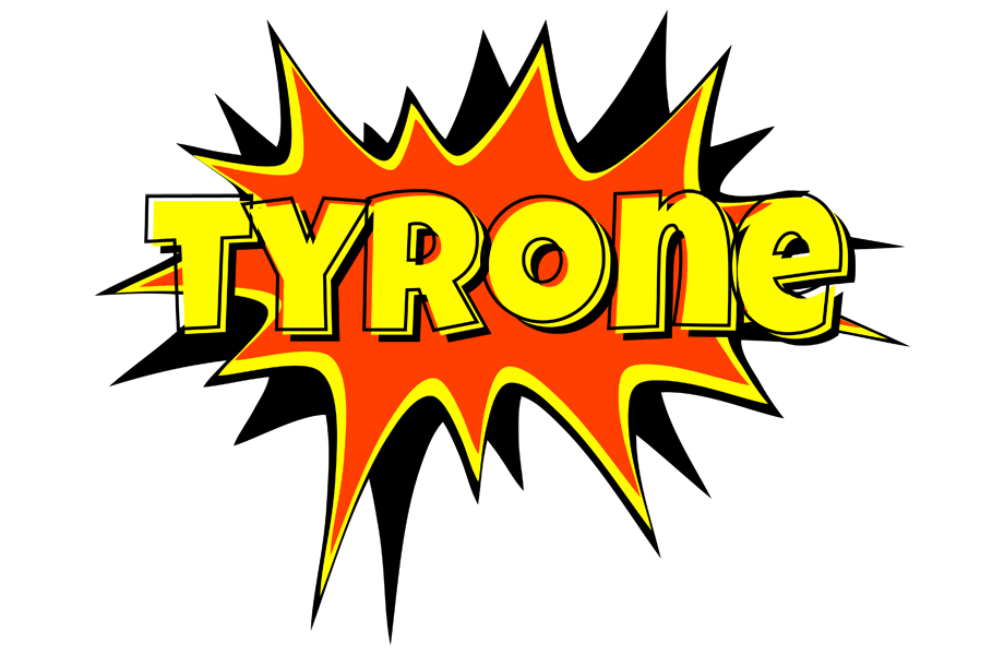 Tyrone bazinga logo