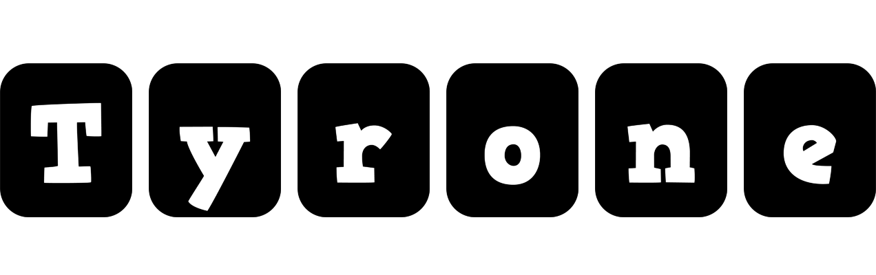 Tyrone box logo