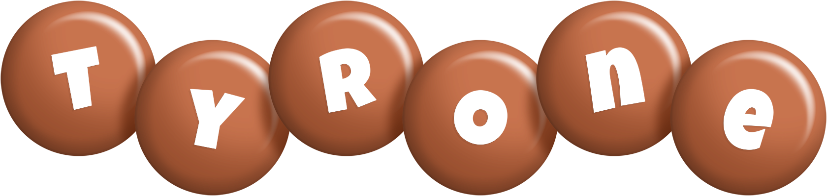 Tyrone candy-brown logo