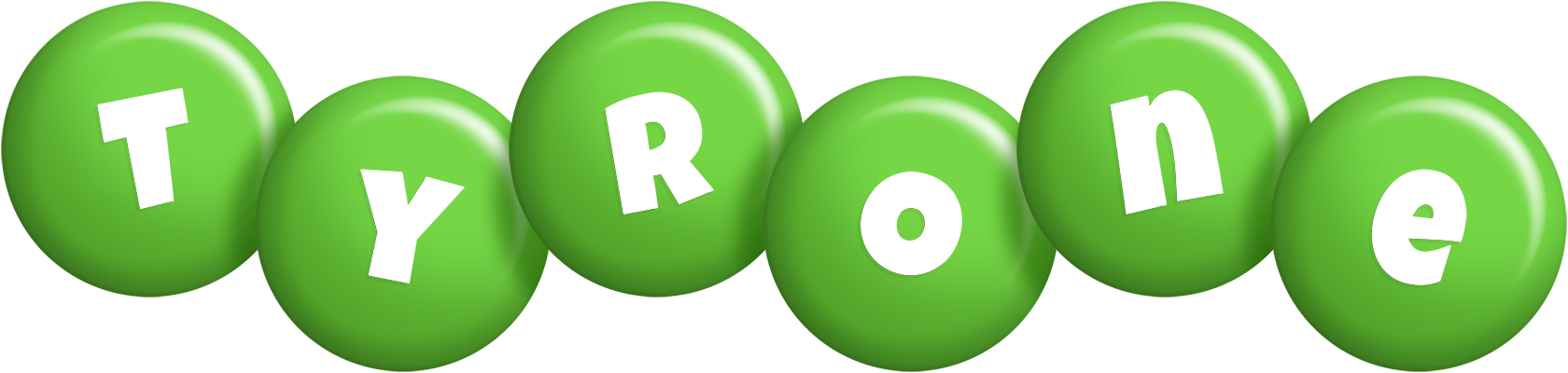 Tyrone candy-green logo