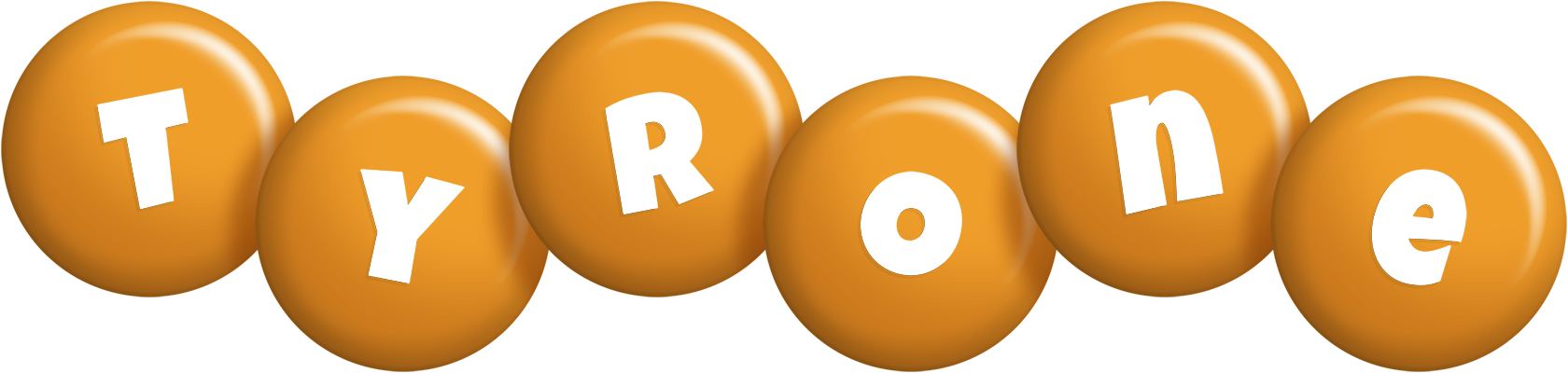 Tyrone candy-orange logo