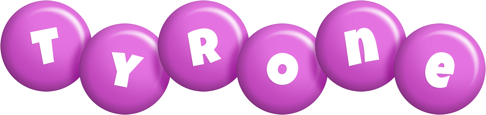 Tyrone candy-purple logo