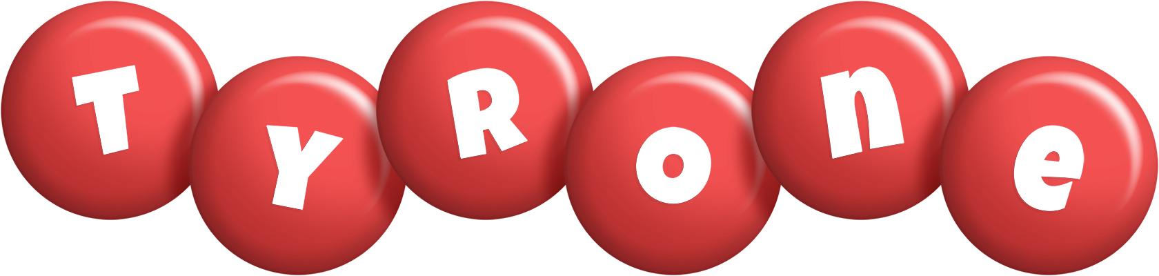 Tyrone candy-red logo