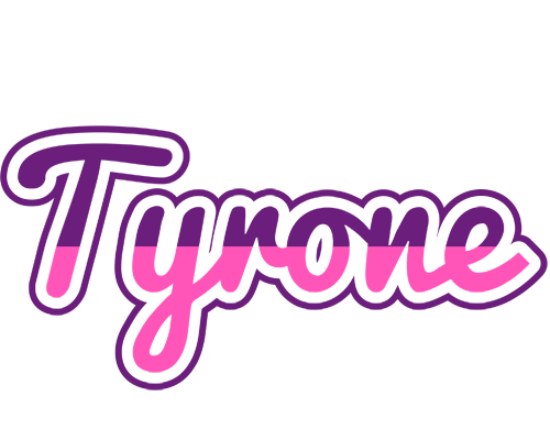 Tyrone cheerful logo