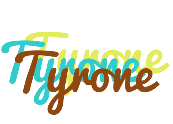 Tyrone cupcake logo