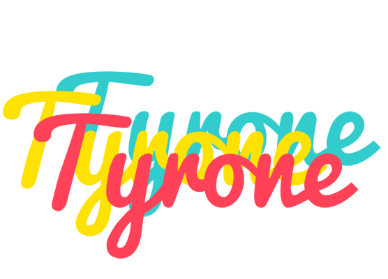 Tyrone disco logo