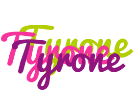 Tyrone flowers logo