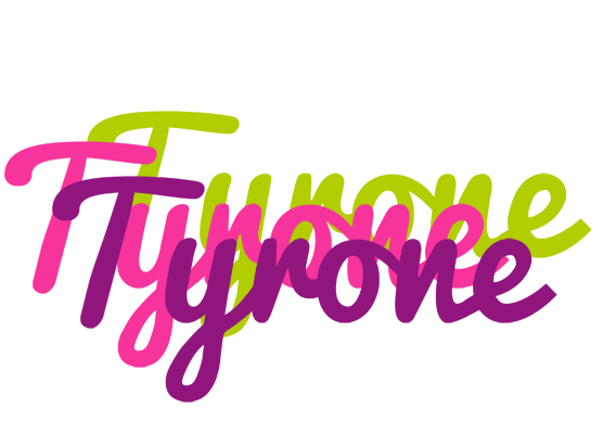 Tyrone flowers logo