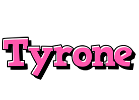 Tyrone girlish logo