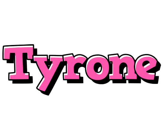 Tyrone girlish logo