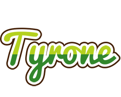 Tyrone golfing logo