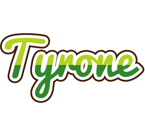 Tyrone golfing logo