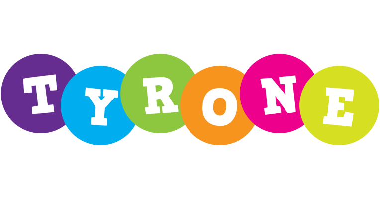 Tyrone happy logo
