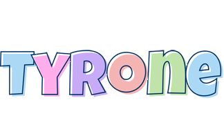 Tyrone pastel logo