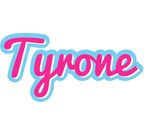 Tyrone popstar logo