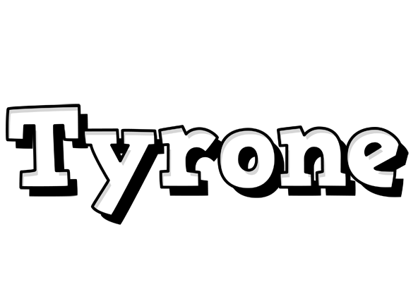 Tyrone snowing logo
