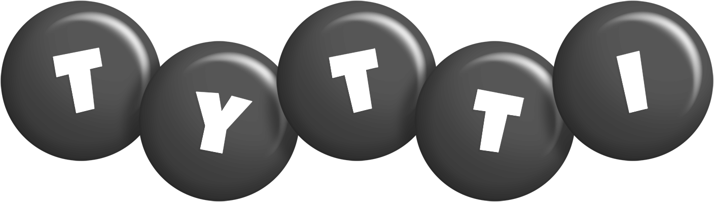 Tytti candy-black logo