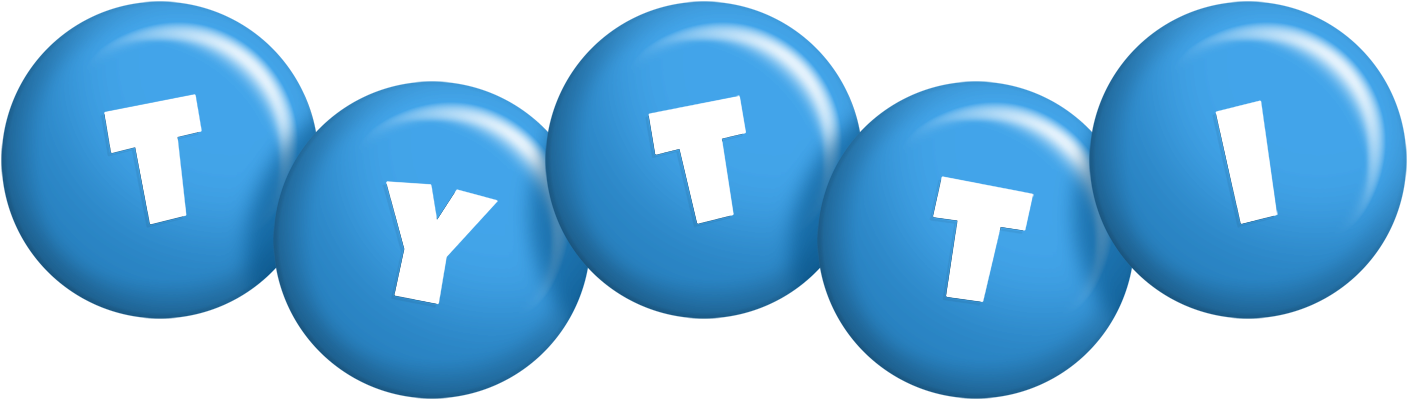 Tytti candy-blue logo