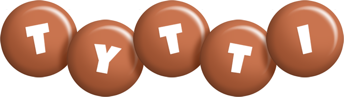 Tytti candy-brown logo