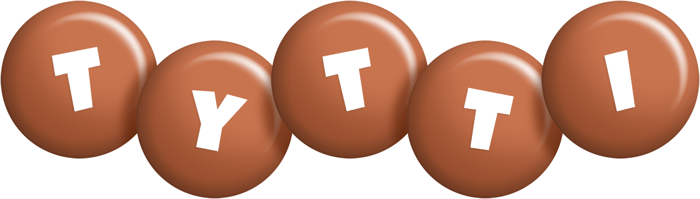 Tytti candy-brown logo