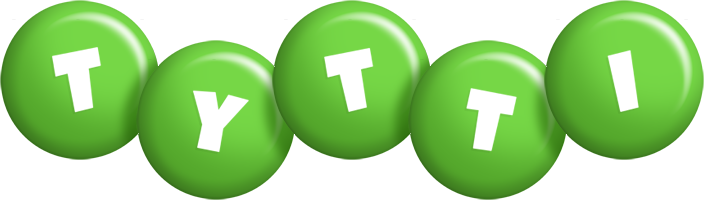 Tytti candy-green logo