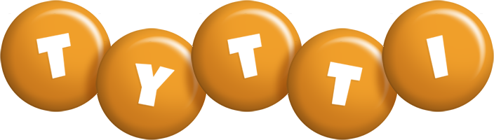 Tytti candy-orange logo