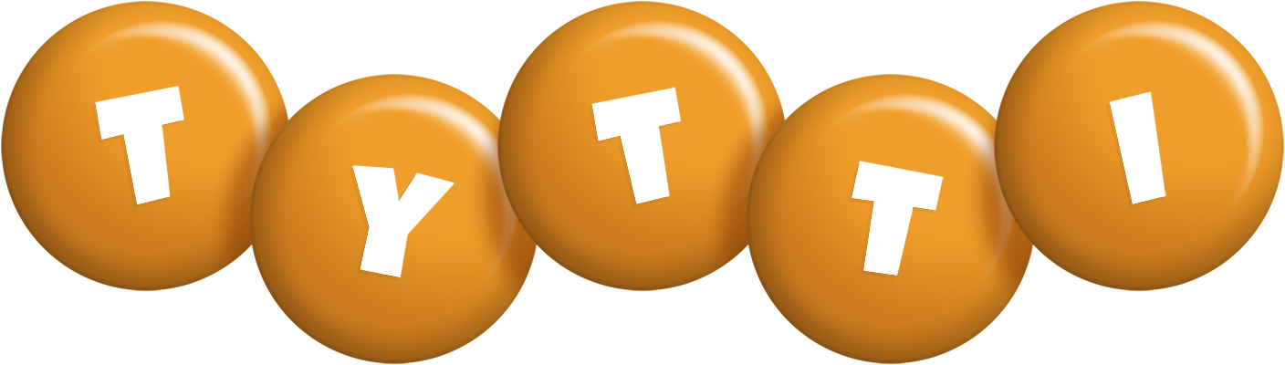 Tytti candy-orange logo