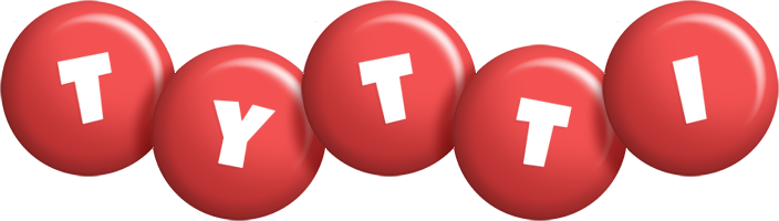Tytti candy-red logo