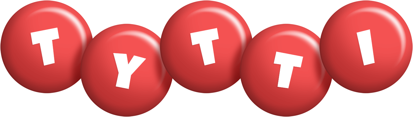 Tytti candy-red logo
