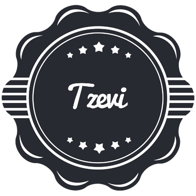 Tzevi badge logo