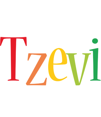 Tzevi birthday logo
