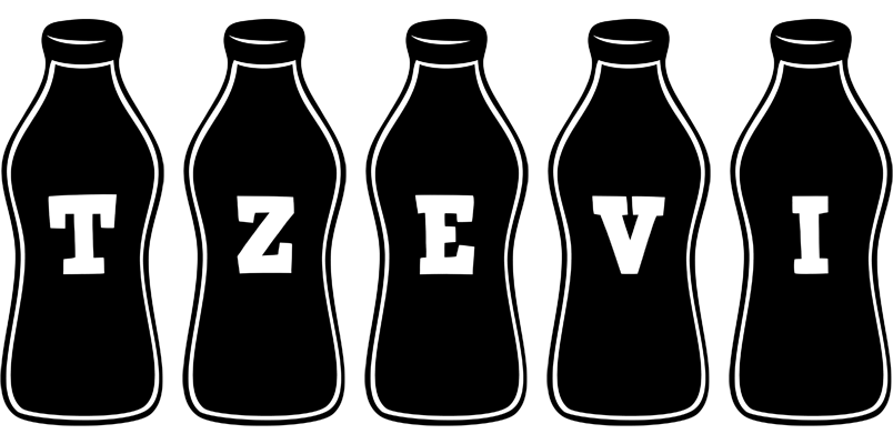 Tzevi bottle logo