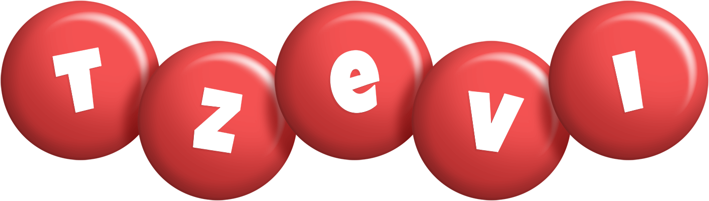 Tzevi candy-red logo