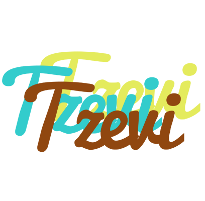 Tzevi cupcake logo