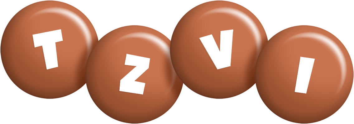 Tzvi candy-brown logo