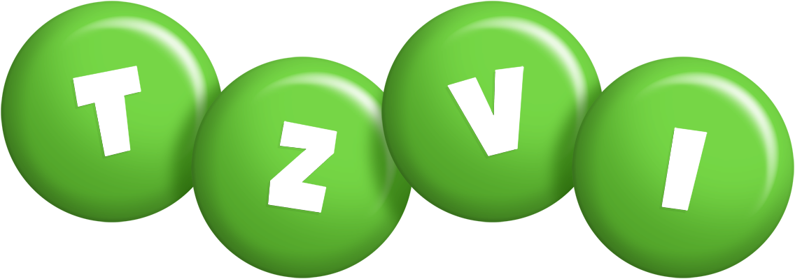 Tzvi candy-green logo