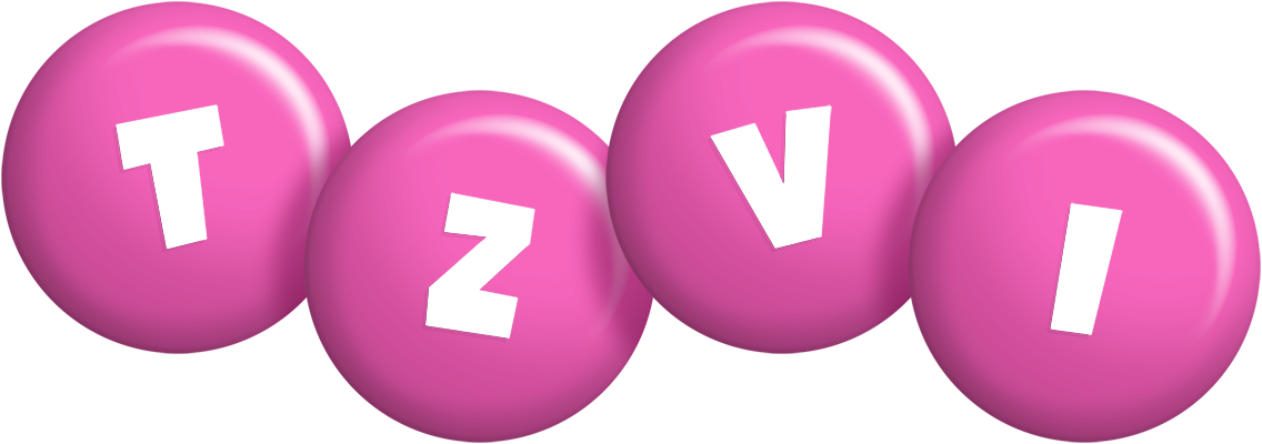 Tzvi candy-pink logo