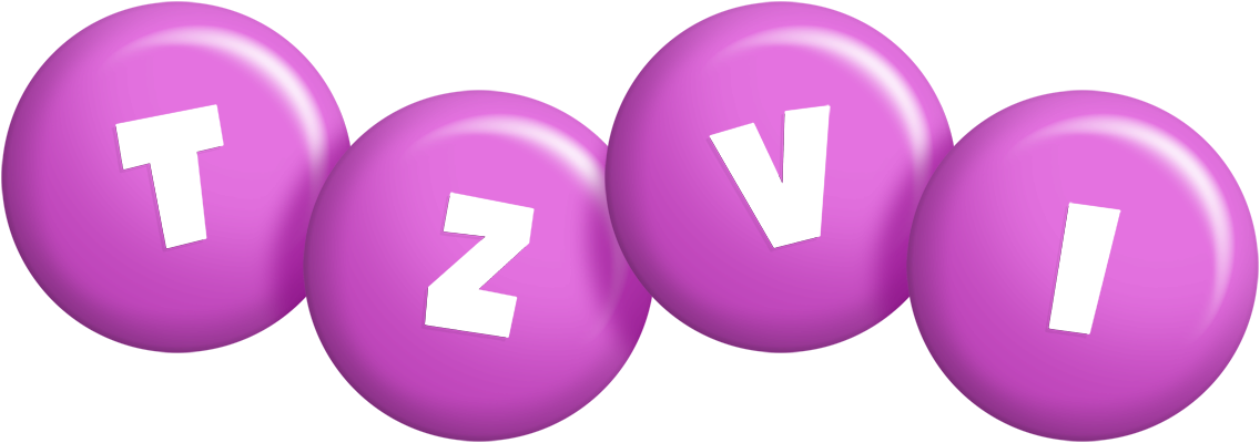 Tzvi candy-purple logo