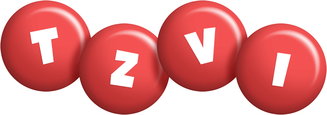 Tzvi candy-red logo