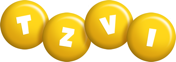 Tzvi candy-yellow logo