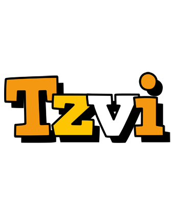 Tzvi cartoon logo