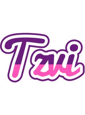 Tzvi cheerful logo