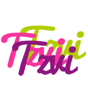 Tzvi flowers logo