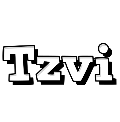 Tzvi snowing logo
