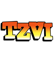 Tzvi sunset logo